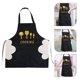 thumbnail image 5 of Delantal de cocina para barbacoa y parrilla con bolsillo para mujeres y hombres., 5 of 8