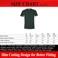 thumbnail image 2 of Gildan Men's Crew Neck Cotton T-Shirt, 6 Pack Bulk Forest Color, Short Sleeve Shirt, Sizes S-3XL, 2 of 5