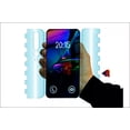 thumbnail image 2 of Pequeño bolso bandolera para teléfono móvil, funda para teléfono móvil con cartera colgante, bolso bandolera de piel sintética, pasaporte, funda para teléfono móvil con ranura para tarjetas, correa, 2 of 6