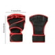 thumbnail image 4 of Fiudx Guantes de Fitness de Medio Dedo, Diseño de Agarre Antideslizante, Soporte de Muñeca Ajustable, Tejido de Malla Transpirable, Ideales para Levantamiento de Pesas y Ciclismo En Gimnasio, Equipo, 4 of 7