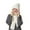 A-White373, variant on Bibifish One Piece Scarf Hats For Women Winter Thermal Lined Scarf Hats Solid Color Fleece Cold Weather Knitted Scarf Hats For Ladies
