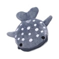 thumbnail image 2 of kusrkot Shark Bag with Zipper Keychain Bag for Cosmetics Earphone Office Gray, 2 of 9