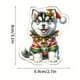 thumbnail image 4 of Uuiauoio Festive 2D Christmas Ornament with Design, Acrylic Hanging Decoration for Tree and Home Decor, Car Rearview Mirror Pendant and Seasonal Gift for Holiday Celebration, 4 of 6