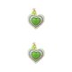 thumbnail image 4 of sweethay Llavero Día de San Valentín Mujer Accesorios Llavero Monedero Colgante Bolso multiusos Decoración Corazón Llavero Verde claro Verde claro 2Conjunto, 4 of 6