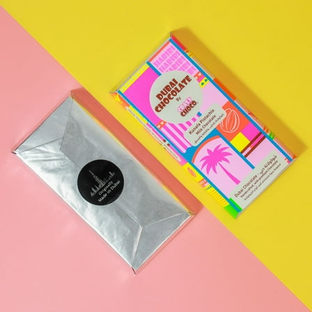 Crazy Choco, Original Dubai Kunafa Pistachio Milk Chocolate Bar, 6.34 oz