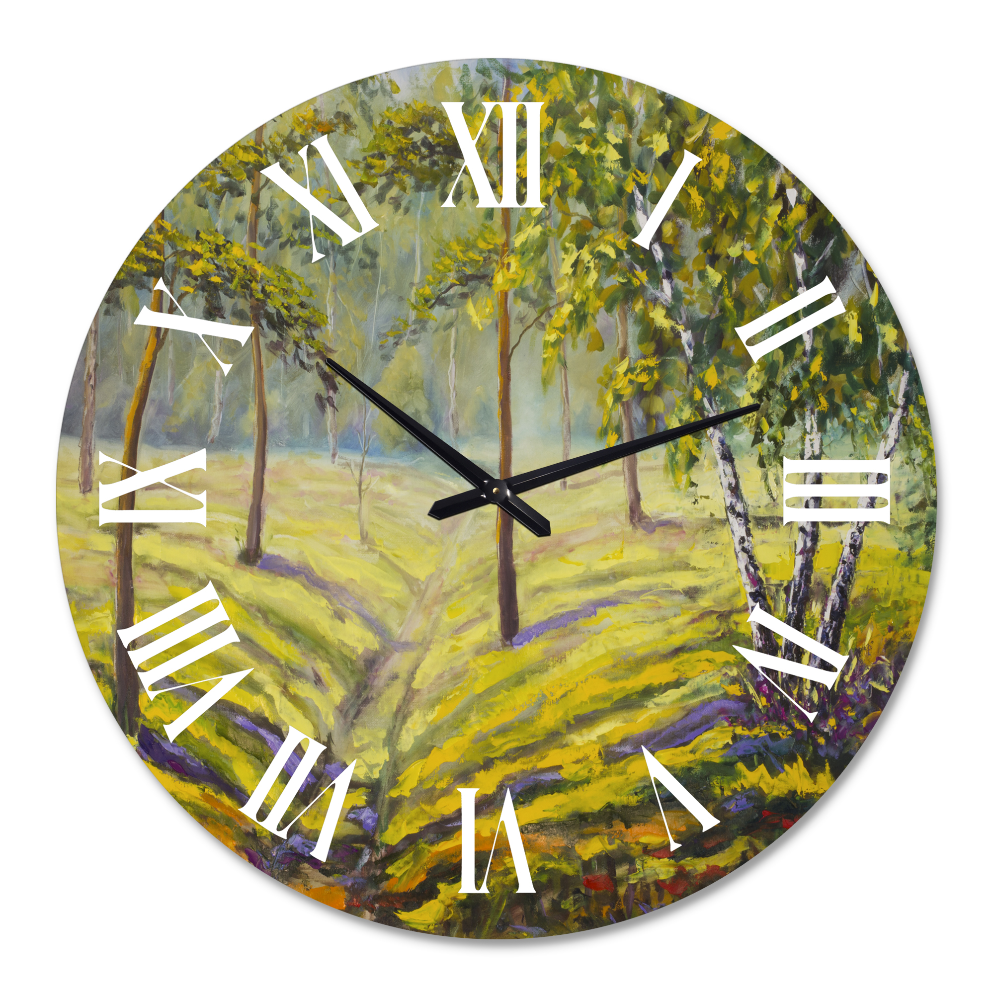 Designart 1 in Quartz Traditional Wall Clock