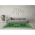 thumbnail image 3 of Ahgly Company Indoor Rectangle Medallion Emerald Green Traditional Area Rugs, 4' x 6', 3 of 4