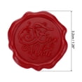 thumbnail image 2 of Uxcell Wax Seal Stickers, 25 Pcs Embossed Self Adhesive For You Sticker, Red, 2 of 5