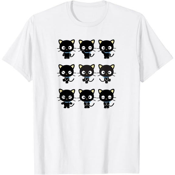 Chococat Many Expressions Cute DTG Print Unisex T-Shirt