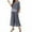 Gray, variant on Gamivast Two Piece Sets for Women Spring Summer Crew Neck Loose Short Sleeved Sequined Shirts and Sequined Wide Leg Pantsuit Gray XXXL Pantalones Capri Para Mujer