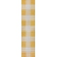 thumbnail image 4 of JONATHAN Y TUSCAN SUN 2 x 8 Runner Rug, Sabine Traditional Farmhouse Bold Gingham - Yellow/Cream, TSN203C-28, 4 of 8
