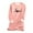 Pink, variant on Women's Casual Print Thermal Underwear Top Heavy Warm Lamb Wool Long Fall Bottoms Base Layer