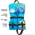 thumbnail image 5 of Oceans 7 Infant Life Jacket Type II PFD Flotation Swim Trainer Vest, Blue/White, 5 of 7