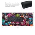thumbnail image 2 of Xecao Monstrous Cartoon Characters Print Large Mouse Pad, 16x35.5in Mousepad, Professional Non-Slip Rubber Base Big Mouse Pad, Mouse Pad for Gaming & Office Full Desk Mouse Pad, 2 of 9