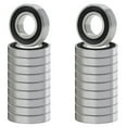 thumbnail image 2 of MAPLE ACE 6205-2RS Ball Bearing Supreme Rubber Sealed 25x52x15 mm, 6205 2RS, 2 of 5