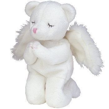stuffed angel bear