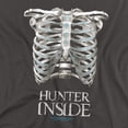 thumbnail image 2 of Supernatural Hunter Inside Women's T Shirt, Charcoal, X-Large, 2 of 6