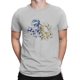 thumbnail image 5 of Camiseta Bangalter para hombre, de algodón, cuello redondo, banda de producción electrónica, manga corta, 5 of 7