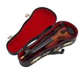 thumbnail image 1 of Miniature Violin, Mini Musical Instrument Violin Basswood  for Offices, 1 of 7