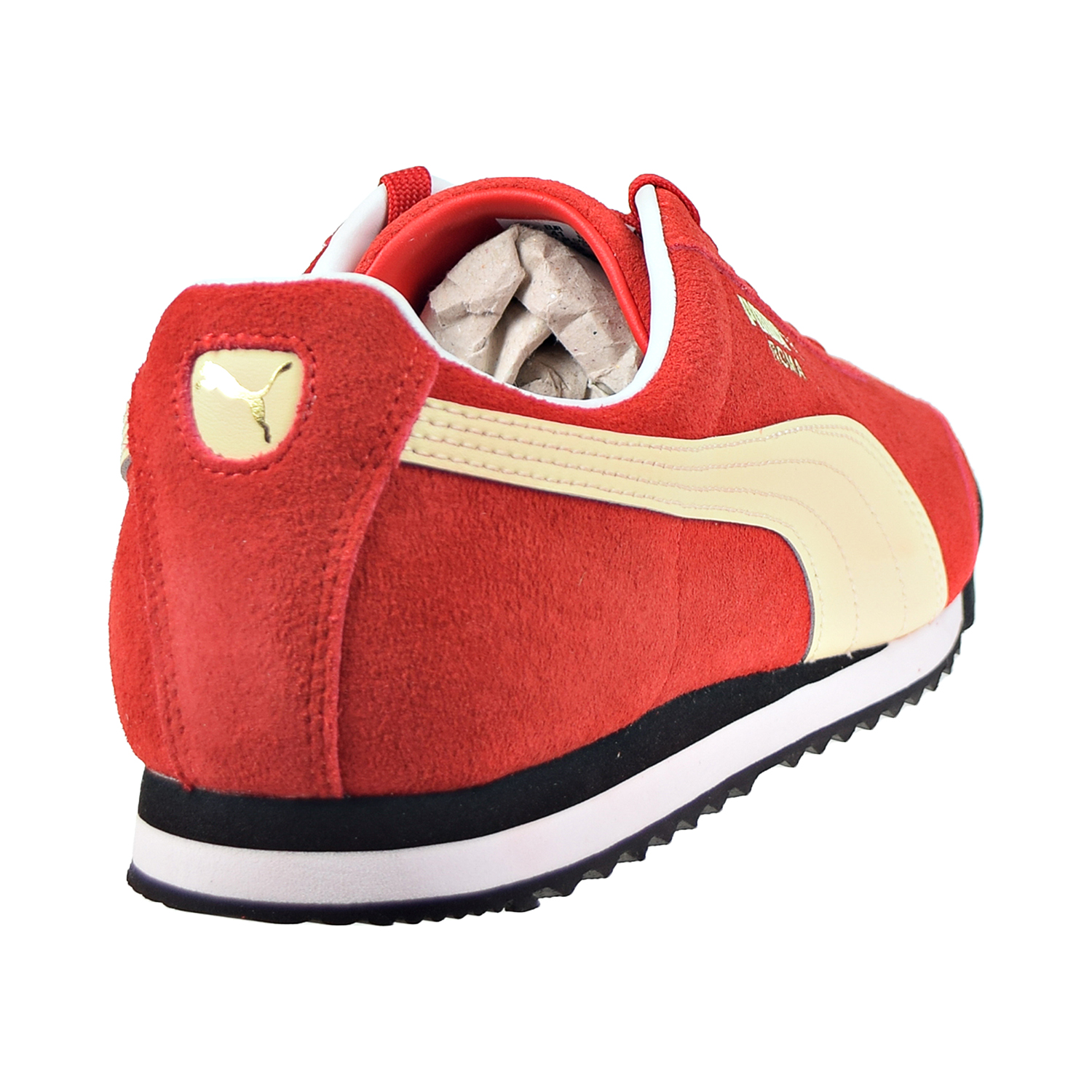 Puma Roma Suede Men's Shoes High Risk Red/Summer Melon 365437-13 - image 3 of 6