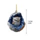 thumbnail image 3 of Colgante de Búho y Mapache para Árbol de Navidad | Adorno Acrílico con Impresión Plana 2D | Decoración Navideña Ligera y Duradera | Decoración Festiva Colgante para Árboles, Coronas, Guirnaldas y Env, 3 of 5