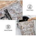 thumbnail image 5 of Boho Kitchen Rugs Sets 3 Piece with Runner Floral Kitchen Floor Mat Carpet Farmhouse Kitchen Rugs and Mats Non Skid Washable Runner Rug for Kitchen Floor Office Sink Laundry, Light Brown, 5 of 6