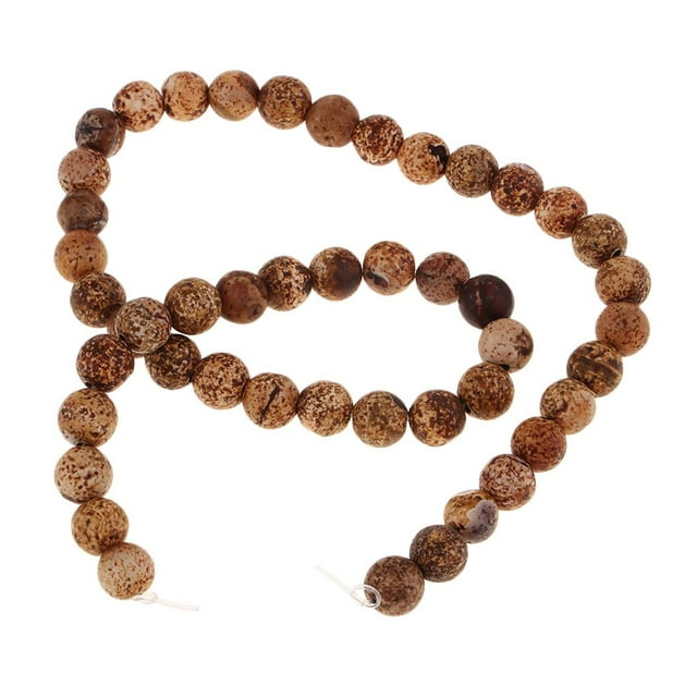 segolike Perles Rondes Vintage Agate Naturelles Perles d'Artisanat Perles de Pierre Précieuse Collier Perdu 8mm