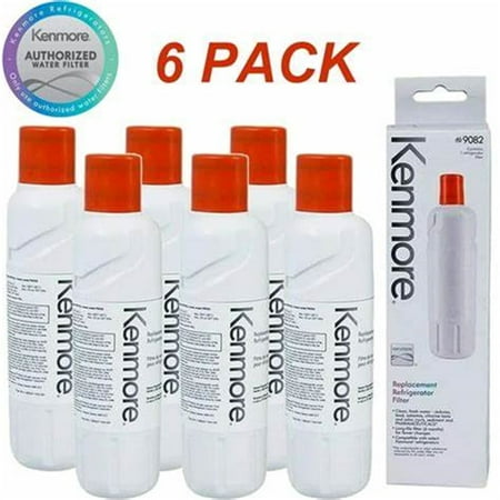 

6 Pack Ken²more 9082 Replacement Refrigerator Filter Replacement for 46-9082 P6RFWB2 Ken²more 9903 9082