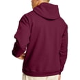 thumbnail image 3 of Men\\u2019s Pullover EcoSmart Fleece Hooded Sweatshirt, 3 of 5