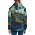 thumbnail image 6 of Naloa Surfing Turtle Teenage Zipper Hoodie, Long Sleeve Zip Up Hoodies Casual Jackets Tops for 7-12 Years-Small, 6 of 6