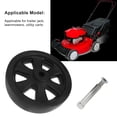 thumbnail image 3 of Trailer Jack Universal Wheel Rugged  Smooth Rotation 8in Support for Lawnmowers Utility Carts, 3 of 7