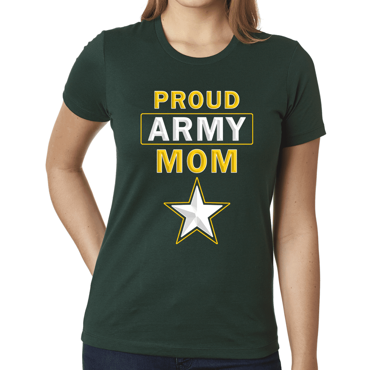 army mom t shirt