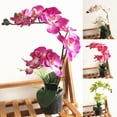thumbnail image 2 of Cheers Artificial Phalaenopsis Flower Fake Plant Bonsai Home Office Shop Cafe Decor, 2 of 7