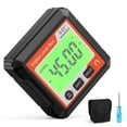 thumbnail image 1 of Riwcyla 3in1 Magnetic Inclinator Digital Level and Angle Finder Versatile 4 * 90° Inclinometer LCD Display Dipmeter Gauge 4 Unit Switchable, 1 of 6
