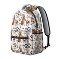 thumbnail image 2 of Golden Retriever Backpack for School,Cute School Bag,Schoolbag with Adjustable Shoulder Straps & Padded Back,15.3"x11"x7.1".﻿, 2 of 6