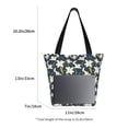 thumbnail image 5 of Kdxio Lilies Flowers Women Reusable Grocery Bags Foldable Ripstop,Reusable Shopping Bags for Shopping,Gym,Gift, 5 of 8