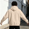thumbnail image 6 of Hoodie Sweatshirt for Men -Lined Long Sleeve Pullover Sweatshirt Warm Fall Winter Sweatshirts, 6 of 7
