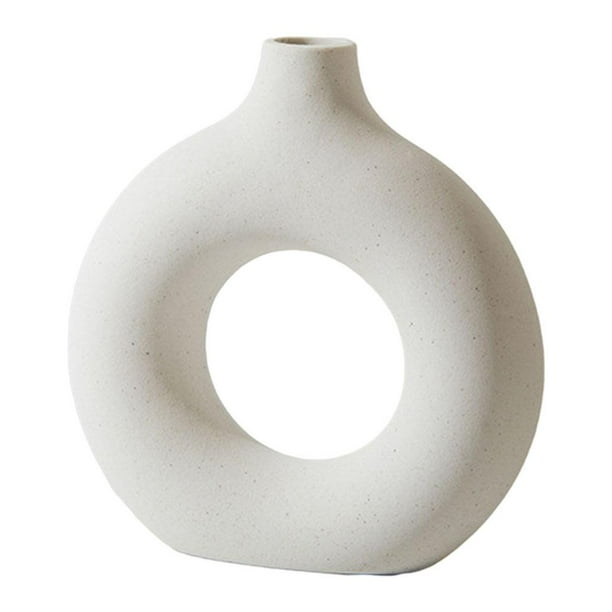 Cerámica florero jarrón de interior hogar oficina 14x13cm 15cm Zulema Jarrón de ceramica