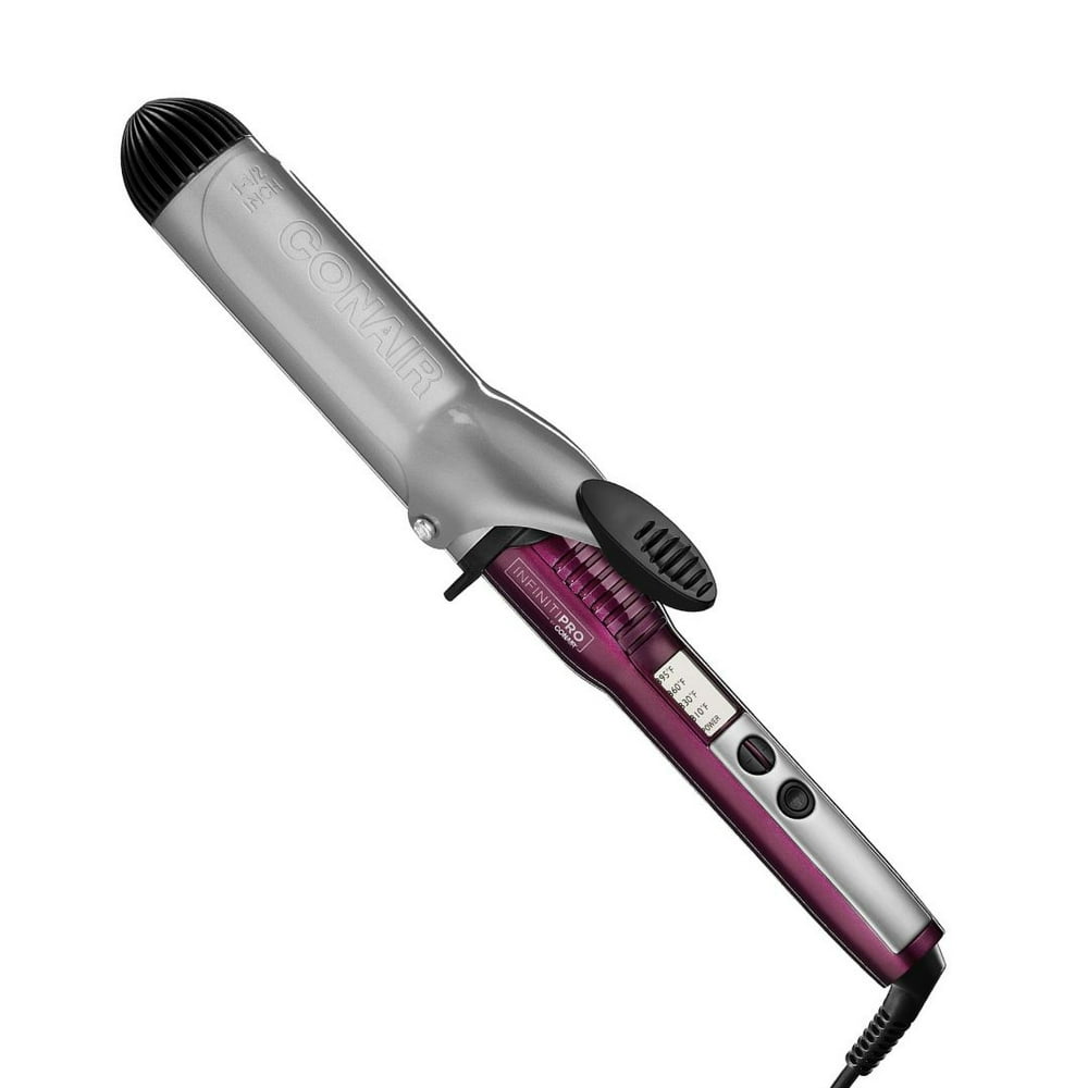InfinitiPRO by Conair Nano Tourmaline Ceramic Curling Iron, 1.5