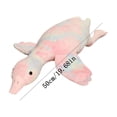 thumbnail image 2 of COM1950s Extra Soft Plush Goose Pillow, Large Hugging Stuffed Animal with Removable Cover, Cuddly Body Pillow for Bed and Couch, Multiple Colors and Sizes, 2 of 7