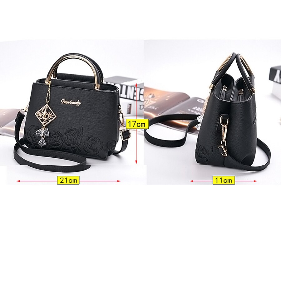 ABOUT YOU Handbag 'Defne' in Black | ABOUT YOU