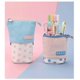 thumbnail image 2 of Veeki Cute Pencil Case Standing Telescopic Pencil Cases Stationery Office Holder Bag Pop Up Cosmetics Bags Makeup Pouch For Women Student Adults, 2 of 4