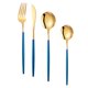 thumbnail image 1 of Cubiertos de acero inoxidable Tenedores de cocina Utensilios de camping Cuchara para servir café, 1 of 6