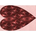 thumbnail image 1 of Ahgly Company Tapis d'Intérieur Lavables en Machine, Rectangle de Transition Rose Corail Clair, 3' x 5', 1 of 7