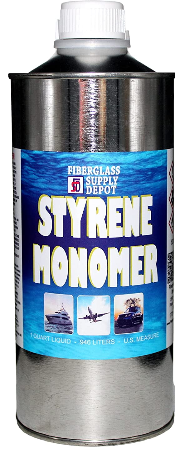 Styrene Monomer Thinner for gelcoat and Resin Quart
