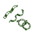 thumbnail image 1 of 200 Pieces Plant Support Clip Detachable Replacement Solid Color Anti-lost Anti-rust Gardening Growing Ring Tool Green, 1 of 9