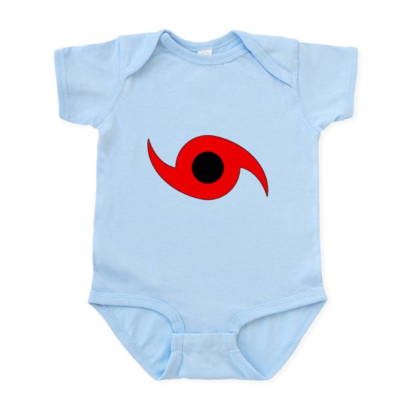 CafePress - Horizontal Hurricane Symbol Infant Bodysuit - Baby Light Bodysuit, Size Newborn - 24 Months