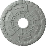 Ekena Millwork CM18KD 18.50 in. OD x 3.88 in. ID x 1 in. P Architectural Accents - Kendall Train Station Ceiling Medallion