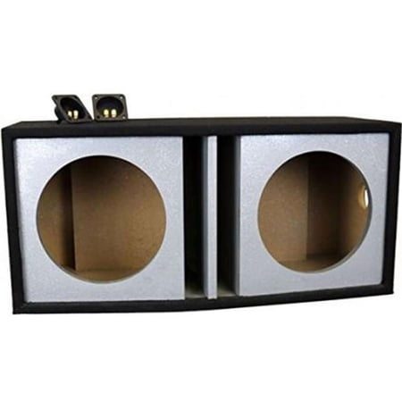 UPC: 0816794022438 | Deejayled 2X12ROUNDVENTED Double 12-in Vented Round Empty Car Speaker Box