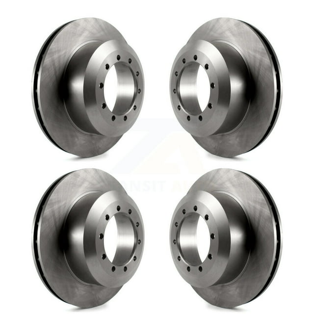 CMX Front Rear Disc Brake Rotors Kit for Car Ford F-53 Motorhome Chassis F-59 Commercial Stripped K8-101819